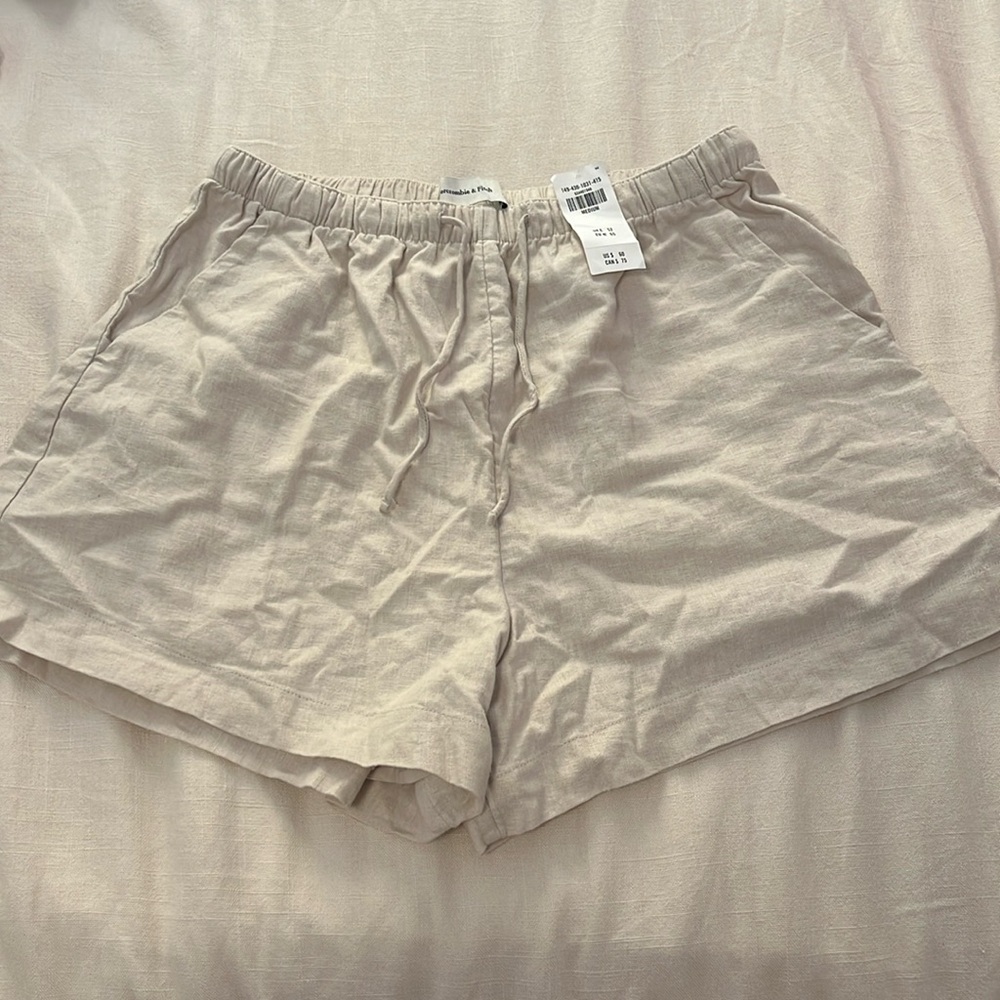 Abercrombie and Fitch Linen Shorts
